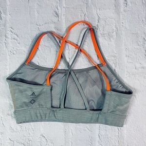 adidas Gray Sports Bra Women's XS